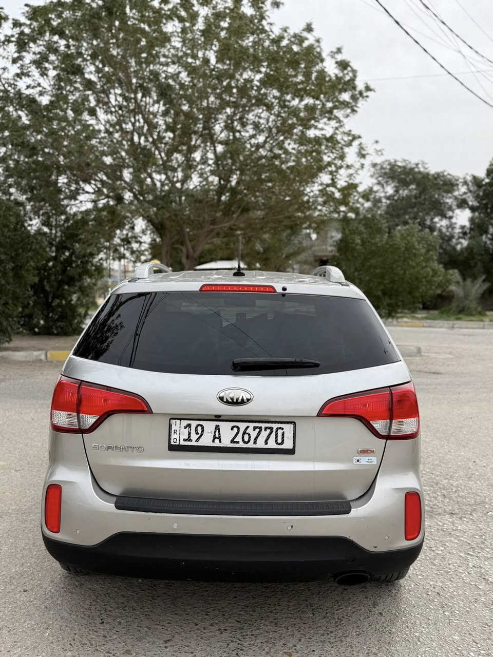 سورنتو مديل 2014 حادث امريكه جاملغ. بدون دواخل شرط. واني رشيت البنيد اثر جراد سياره جديده وجاهزه من كلشي رقم كربلاء بسمي  7راكب قطعتين تبريد كامره خلفيه حساس خلفي اشاير بل مري مكاني كربلاء السعر اتصل وتدلل ***********
