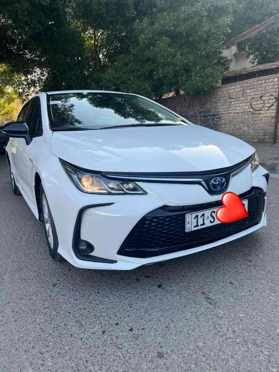 سلام عليكم من رخصه الادمن الطيب عندي كورلا هايبرد صيني شكل الخليجي بغداد بأسمي السياره موديل ٢٠٢٢ الوجبه الاولى ام العلامه الزركه ماشيه ٥٧ الف كيلو السياره جاهزه ومابيها نقص مكاني بغداد الرصافه مراوس او بيع ب١٣٠ وبيها مجال وتفاصيلها بلسونار بنهايه الصور نشرته اسف ع اطاله وهذا رقمي
 ***********
