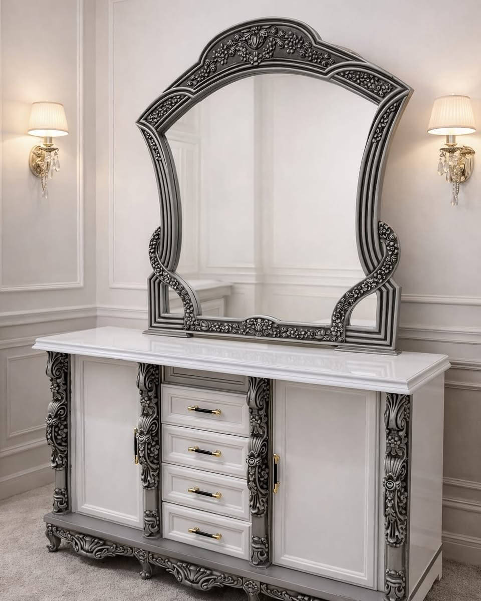 موديلاتنه فخر النجارة العراقية

#أصالة_النجارة عراقية 
شغل معملنا الخاص
مهتمين بأدق التفاصيل
الداخل صاج طبيعي 4ملم
الخارج MDF
الظهر شد براغي چرچوبة
القاعدة والسقف بلوك بورد 
الأصباغ ماركة بولستر العالمية درجة اولى

 #متوفر 
توصيل #المحافظات_العراقية


**إذا كنت صاحب هذا الإعلان وتريد حذفه لأي سبب، رجاءا أرسل رسالة إلى الدعم الفني**