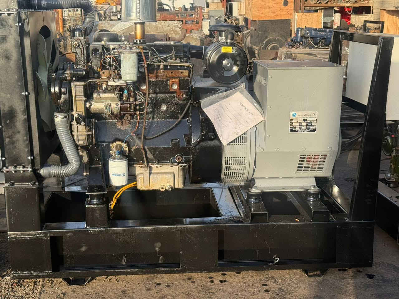 بيركنز  4 سلندر انكليزي توليد ٥٠ كيفي ينطي 120 امبير 
يصرف 5 لتر بالساعة محرك ما مفتوح توليد جديد 
راديتر كبير ضمان شغل 
عنوان موصل ويوجد توصيل الى بغداد


**إذا كنت صاحب هذا الإعلان وتريد حذفه لأي سبب، رجاءا أرسل رسالة إلى الدعم الفني**