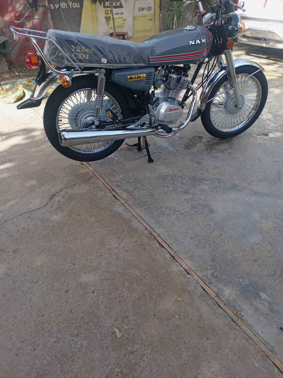 سلام عليكم موطور نامة للبيع موديل 27 كفاله عامه السعر 875وبيه مجال او مراوس بسيفان العنوان ديالى بعقوبة ***********
