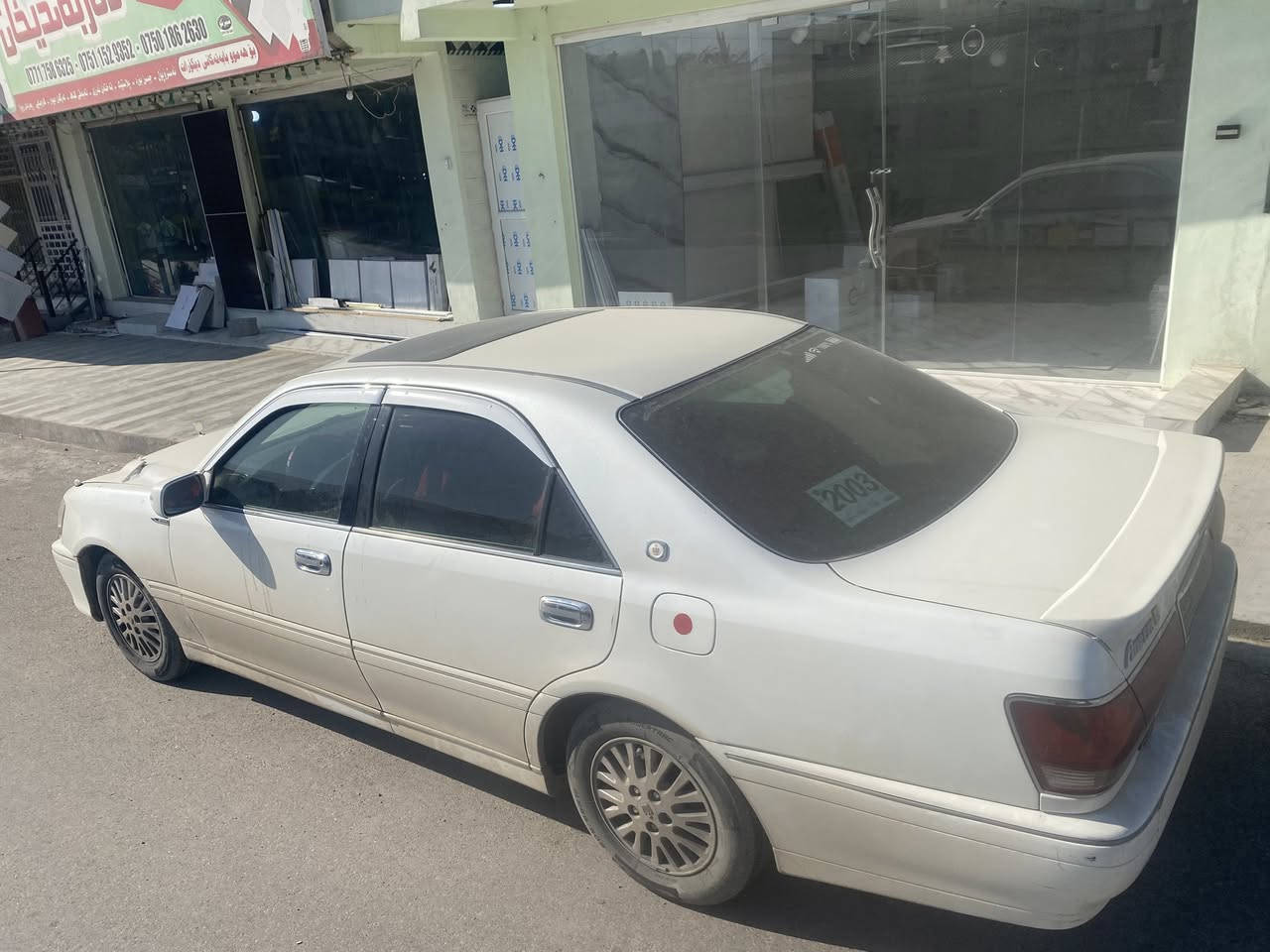 تاقانە
مەلیکە ٢٠٠٢ساخ ساخ
مەکینە D4 گەورە
٣ دوگمەی ناو ڕەش
گێڕ خەلیتەیە
سڵایدو حاسە وپەردە
کوشن کارەبا
٣ پارچە بۆیاخ
تەبریت مەرکەزی
کوشن کارەبا
ئاوێنە ئیشارەت
ماڵی فەقیر
٤٨ گەڵا
ژم مۆبایل ***********
موشتەری نیت سەرمان مەیەشێنە
