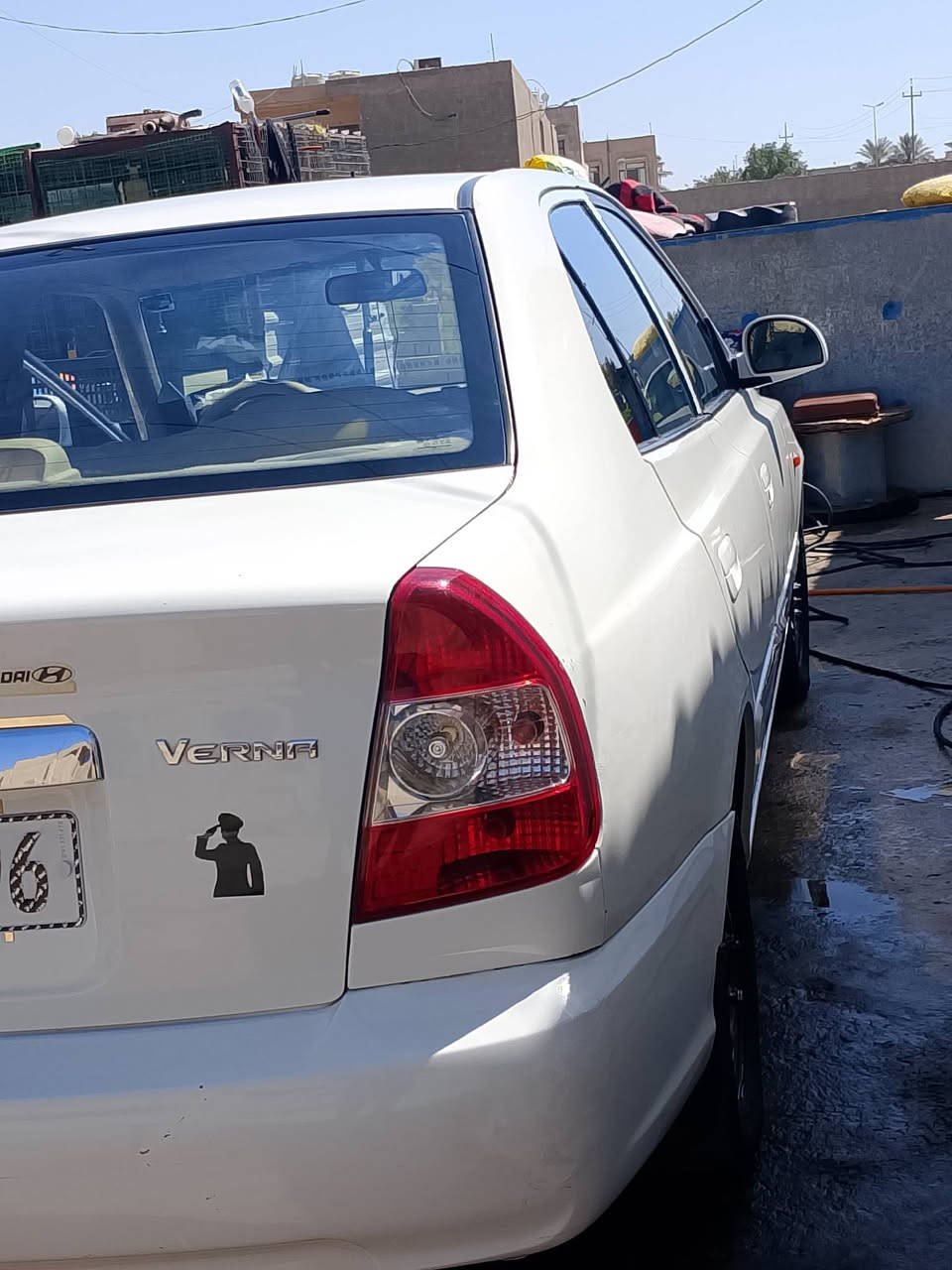 السلام عليكم ورحمة الله وبركاته اخوان 
فيرنا موديل 2014
رقم واسط، باسمي
بيها بعض الرش فقط بدون معجون — جاملغ أيمن وبابين
السيارة نظيفة 
السعر 75
للاستفسار‏‪0777 679 1174‬‏
