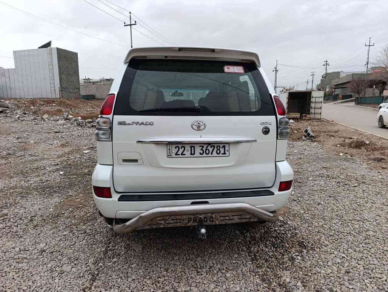 برادو 2009 كير و مةكينةي بي عةيب  
يةك بارجة بوياخى هةية دبل اكسل هةموو كياني بي عةيبة سعري 157وةرقة معملة سونةريكةيم داناوة 
*********** شمشمل, السليمانية
