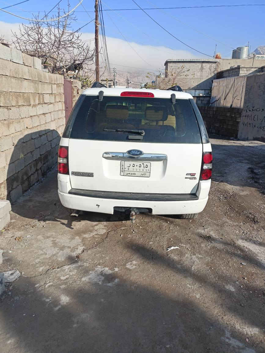 فۆرد اکس پلۆر مۆدێل مۆدێل 2007 پەڵە پەڵە بۆیاخی هەیە بەحیزام ئەیفرۆشم ،،گێڕو مەکینەی شاهینەیە،، سەیارەیەکی تندوتۆڵە ڕەقەموسەنەوی ئەنبارە بەهەدیە ئەیدەم بەڵام کێشەی هاتوچۆی نیە،،سعری 55وەرەقەو مەجال،گۆڕینەوەش دەکەم ،***********
*********** السليمانية, العراق
