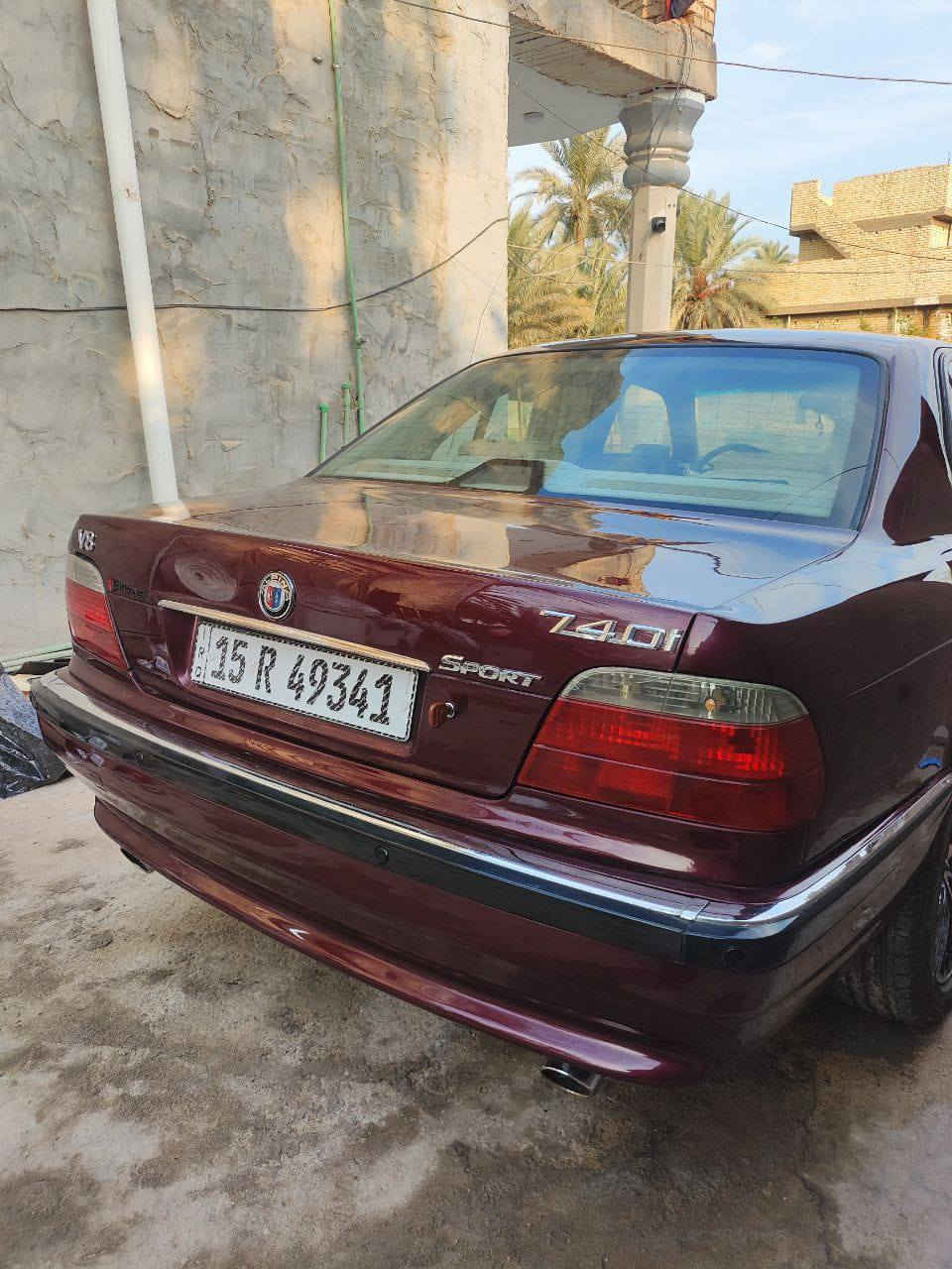 وينهم عشّاق الكاسح BMW 740i؟
وين أهل التعديل واللون مميز؟ 👀🔥 #للبيع_او_المراوس😎 شعدك نزل حسب لاتفاق والقناعة

🚘 BMW E38 | 740i

صبغ عام اوفر هول الماني
 داخل وخارج درجة اولى 
 عليها  طبقة نانو سيراميك ضمان 5 سنوات ✨
داخل جلد بيجي صاج ملكي 👑👌
———————————
النــوع : BMW E38
 1996 أصل
المحرك: 4000 أصل حاوية
الحدادية: جديدة
الارقام أنبار دولي باسمي شخصيا
تحويل مباشر + سنوية لحد 2030
الايرباكات: دشبول + درگة + بطاين + شمسيات (كلهن سليمات)
———————————
المواصفات (اسمع وخلي عقلك يحكم ❤️‍🔥):
▫️ سلايت جام بنوراما 3 طگات
▫️ شاشة كبيرة نظام بلادي
▫️ دبل جام
▫️ غرفة مال 2000
▫️ جنطة شفط
▫️ مراي كهرباء قلاب
▫️ تحكم أستيرن
▫️ سستم صوت بلادي
▫️ إنارة داخلية بلادية
▫️ كامرة خلفية دوّارة
▫️ بصمة سنتر لوك
▫️ ستيرن كهرباء
▫️ بردة خلفية كهرباء
▫️ 3 أنظمة قيادة
▫️ نظام ترحيب لايت ويا السويج
▫️ منضومة زنون وسوارت 
▫️ كشنات أمامي كهرباء
▫️ كشنات كهرباء 16 حركة 
▫️ تدفئة كشنات
▫️ ويل كب 18
▫️ مال رياضي M5 حديث
▫️ تخم بلادي + تاير جديد تخم جديد 
▫️ لايت زنون
▫️ كشافات زنون
▫️ بك لايت LED
▫️ تبريد خلفي
▫️ حساسات خلفية
السيارة متعوب عليها مال جناي
📍 مكان السيارة: كربلاء المقدسة
📞 للاستفسار: ***********
وآتساب موجود 
        

💰 السعر:  97$ وبيها مجال 

👉 إذا تحب الكاسح الأصيل وتريد سيارة تفرض نفسها… لا تفوتها✋🔥 كربلاء, العراق
