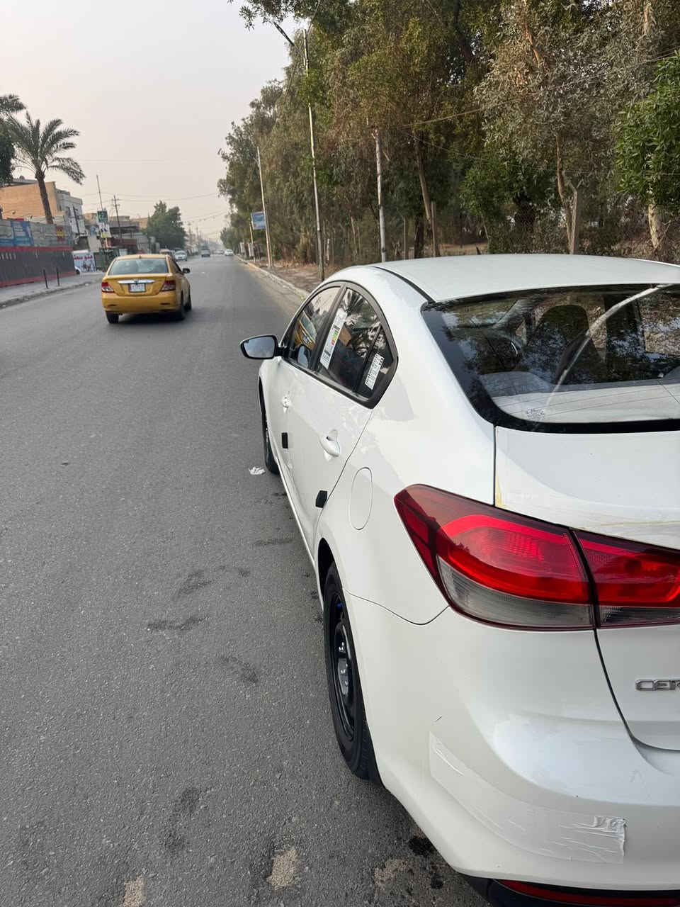 سيراتو 2017خليجي
ماشية 160 سيارة نضيفة ومابيهة اي نقص 
السعر 130وبيها مجال بسيط السونار مرفق بالمنشور
***********
