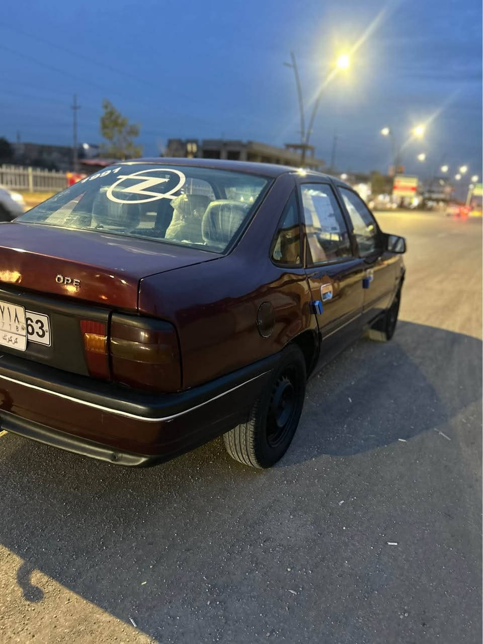 اوبل فكتره 
موديل 1991 
محرك 2000
لا صرف ولا بخار  بشرط 
سنويه 2028 
تخم صدر امامي خلفي 
تخم تايرات جديد 
￼ ABS  
￼￼0/7/7/1/9/6/8/0/0/3/4 كركوك, العراق
