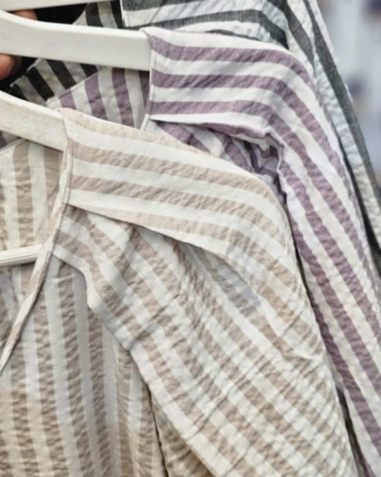 جديد 😍
تميزي بأحدث إلاطلالات 🎀 
فستان  طويل مخطط 
متوفر جميع القياسات 
#صيف_2026
فستان  قماش كريب مخطط جوفري ناعم صيفي تركي ،،
القياسات  من L لحد قياس 3xl
للحجز والاستفسار ع خاص


**إذا كنت صاحب هذا الإعلان وتريد حذفه لأي سبب، رجاءا أرسل رسالة إلى الدعم الفني**