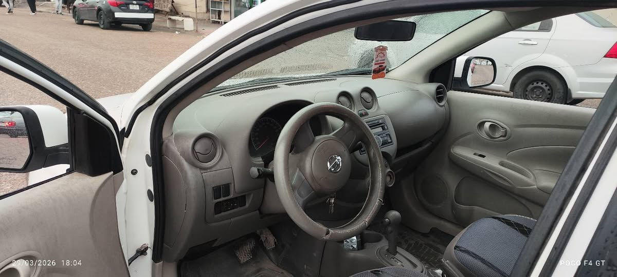 نيسان صني موديل 2013 دفتر بنزين بي رقم سليمانيه مكان كركوك رقم صاحب سيارة *********** سعر 75 دكوك, كركوك
