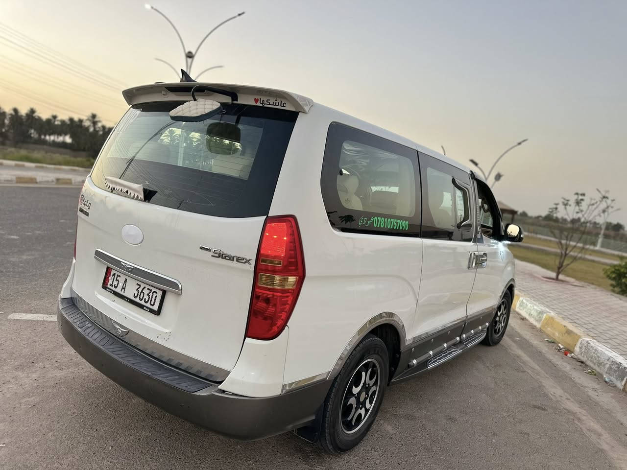 ستاركس ٢٠١٠ مفتوح للبيع بيها صبغ صفحه وبيها ضربه بتكمه سياره مصروف عليها كلش هواي مري مال ٢٠ شفط وتحكم حجل جديد ونيكل جديد محرك مجفت جديد كله وكاله حته براغي كير جديد كلج جديد منضومه تبريد كلها مبدله بس تحطلها غاز السياره متعوب عليها تأخذها وتطلع للشارع كبل رقم أنبار عليها غرامات ٢٠٠ ألف مكان السياره الأنبار عامريه الفلوجه
رقمي ***********
السعر ١٢٥ وبيها مجال
