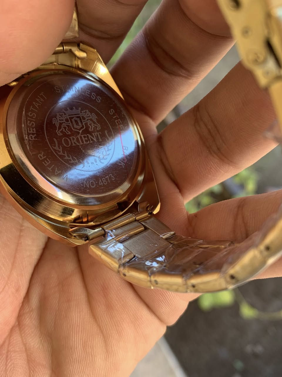 اورينت دولي ٣ نجمات النقيب
ياباني قطعه مال امزون تحفه 

مينه مميزة 

منفذ شهري ويومي 

ماكنه بطاريه بلاديه 

زجاج زفير مقاوم للخدش والكسر 

معدن ستانلس ستيل ضد الماء  اميال وارقام لامينوس 

السعر ٣٠ الف على اول تم


**إذا كنت صاحب هذا الإعلان وتريد حذفه لأي سبب، رجاءا أرسل رسالة إلى الدعم الفني**