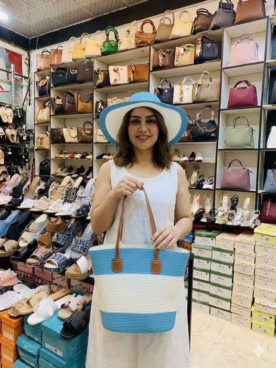 💥بسم الله وعلى بركة الله نبدأ بنشر بضاعة العيد 💥

😍بما انو عطلة والجو مال سفرات وفرتلج حقيبه وقبعة صيفيه 😍
 
👛ترند الموسم حقيبه مع قبعه خوص  👛

متوفرة ب ست الوان  💥💥

الكمية قليله سارعوا بالحجز 💥💥

العنوان / الانبار / قضاء عنه / المول الجديد / المحل ركن 

يتوفر خدمة توصيل داخل عنه 🚕🚕 

ويتوفر خدمة توصيل لجميع اقضية المحافظة 🚕🚕

ويتوفر خدمة توصيل لجميع محافظات عراقنا الحبيب 🚕🚕

للحجز والاستفسار يرجى مراسلة الصفحة ✅

او الاتصال ع الرقم التالي يتوفر واتساب ***********
