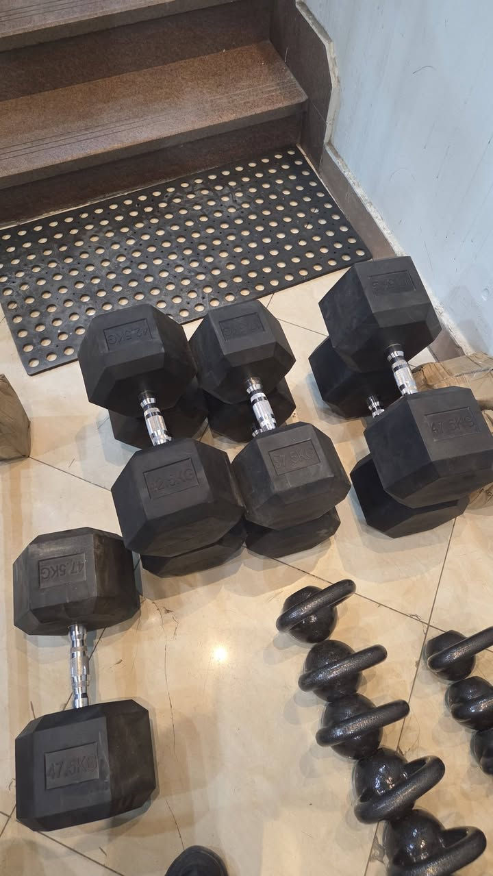 الأسعار بتزيد واحنا بنعمل عروض 
دمبلز سداسي اوزان ٢٠ك و٢٢.٥ و٢٧.٥ و٣٢.٥ و٣٧.٥ و٤٢.٥ 
سعر كيلو ٨٥

جولل مستورد كيلو ١١٠ج 
طقم ٢٠٠ك 
كاتل بل كيلو ٨٥ 

للتواصل واتس اب 01011627283


**إذا كنت صاحب هذا الإعلان وتريد حذفه لأي سبب، رجاءا أرسل رسالة إلى الدعم الفني**