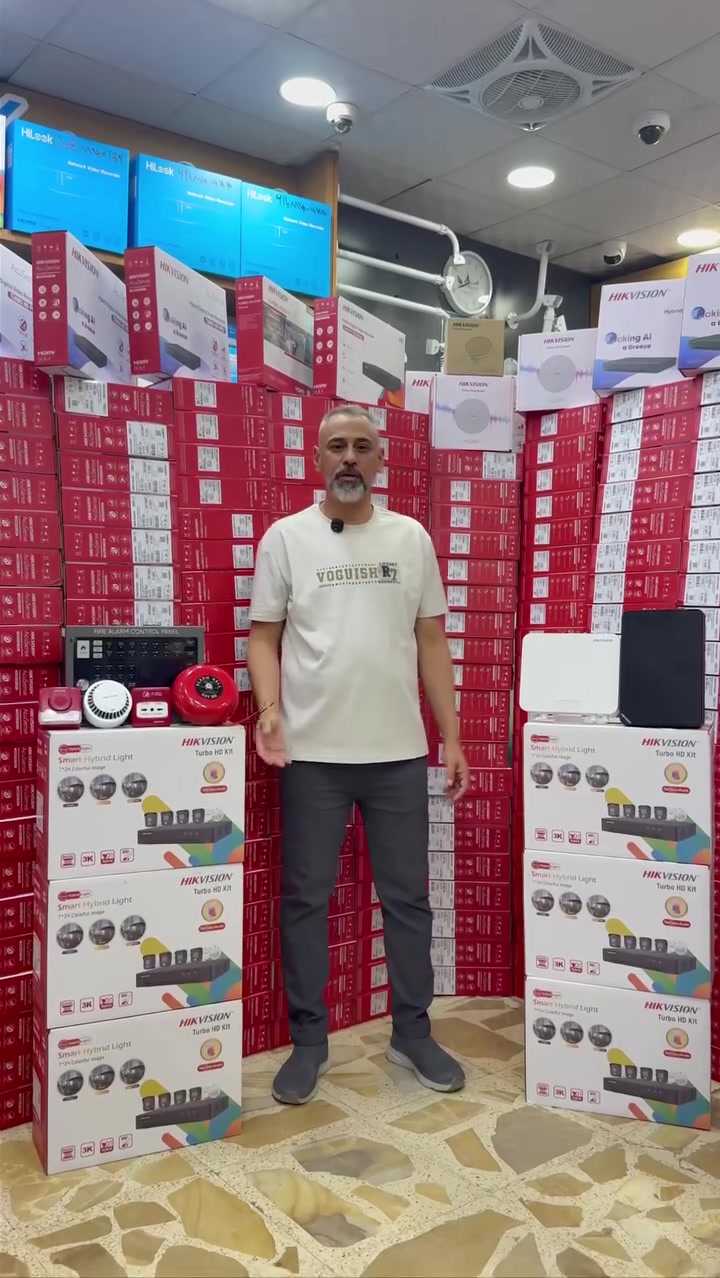 🚨 احمِ منزلك أو مشروعك بأحدث تقنيات المراقبة!
كاميرات Hikvision الأصلية تمنحك راحة البال مع مراقبة مستمرة على مدار الساعة وجودة تصوير فائقة الدقة، لتبقى مطمئنًا على كل ما يهمك أينما كنت.
 استثمر في الأمان اليوم واحصل على أفضل حلول المراقبة بأسعار منافسة.
🔔 أمانك يبدأ من الاختيار الصحيح
العنوان: الديوانية - شارع المصورين 
للاتصال والاستفسار : *********** 
🔵 البراق للإلكترونيات
بوابتك نحو التقنية 
#كاميرات_مراقبة #Hikvision #هيك_فيجن #كاميرات_CCTV
