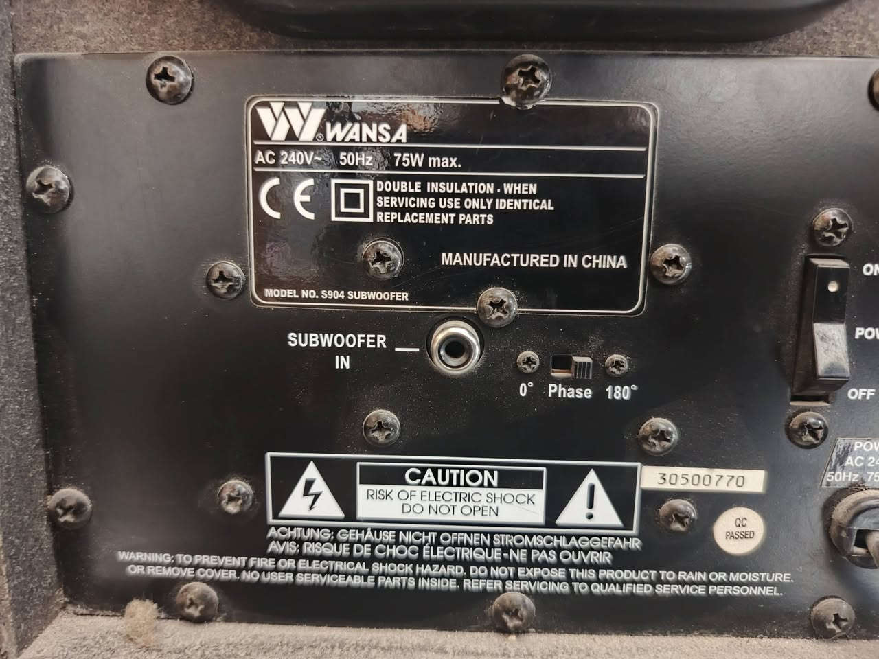 السلام عليكم مضخم دمام كهربائي ماركة ونسة ٧٥ واط سعر ٤٥ الف


**إذا كنت صاحب هذا الإعلان وتريد حذفه لأي سبب، رجاءا أرسل رسالة إلى الدعم الفني**