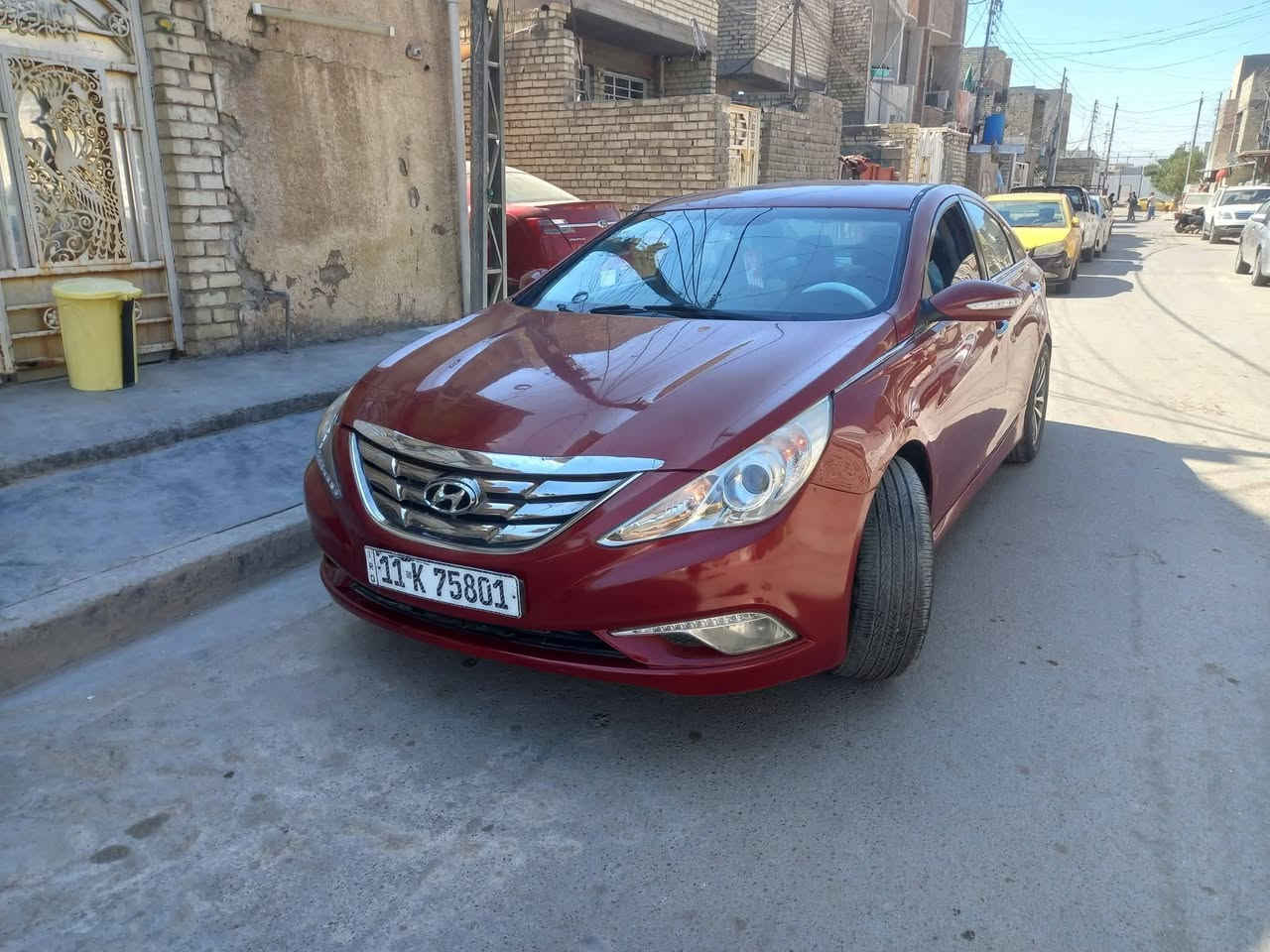 سوناتا 2014امريكي رقم بغداد دولي جديد سنويه لل2030تحويل مباشر مكينه 2400 ضررها بنيد  بدون دواخل وبيه مكانات صبغ ابيع حزام كفاله لغود شواصي قماره حوض
السياره جاهزه كير مكينه حداديه تخم تاير تبريد تدفئه باتري جديد 
مواصفات شاشه كامره خلفيه حساسات اشاير بل مري تحكمات السعر 84وبيها مجال
رقمي ***********
مكاني بغداد شعب
