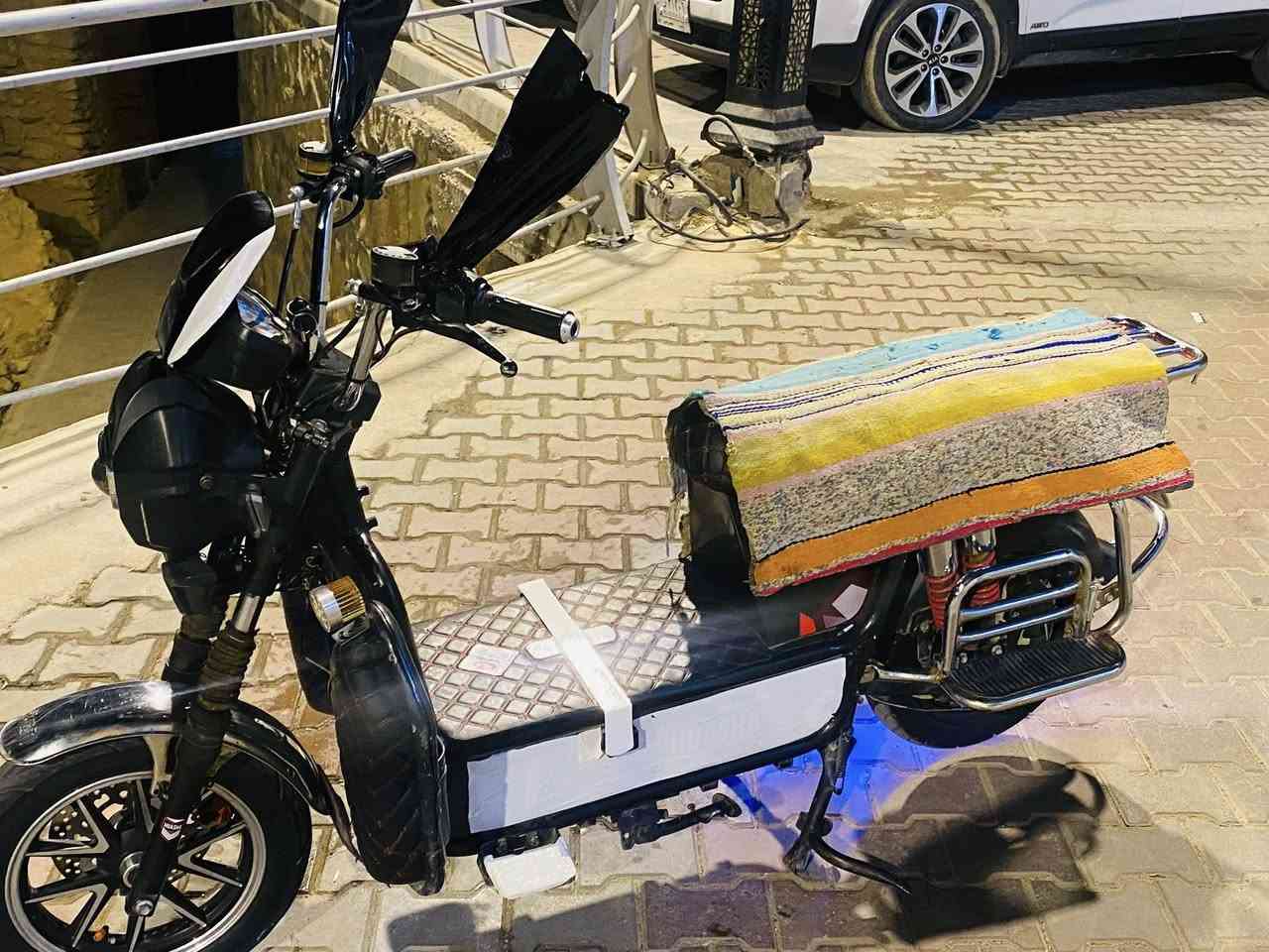 البيع ماطور شحن هيوشه موديل 2023 خمسه باتري بطاريات فول والك الفحص السعر 375 وبي مجال رقم ***********
