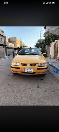 سمند ٢٠١٣ • رقم واسط مصفرة • مكفولة كير ومحرك