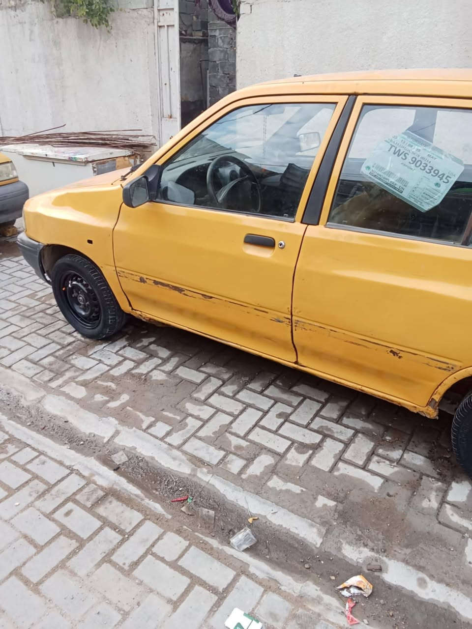 السلام عليكم ،،سايبه،موديل2011 نفخ رقم بغداد الماني تاخذ مصفره هيئة وغرامات وتحويل محرك كير مكفولات تبريد شغال ما بيها لا ضربه ولا تبديل سعرها 24 ورقه العنوان مدينة الصدر ،هاتف،***********
