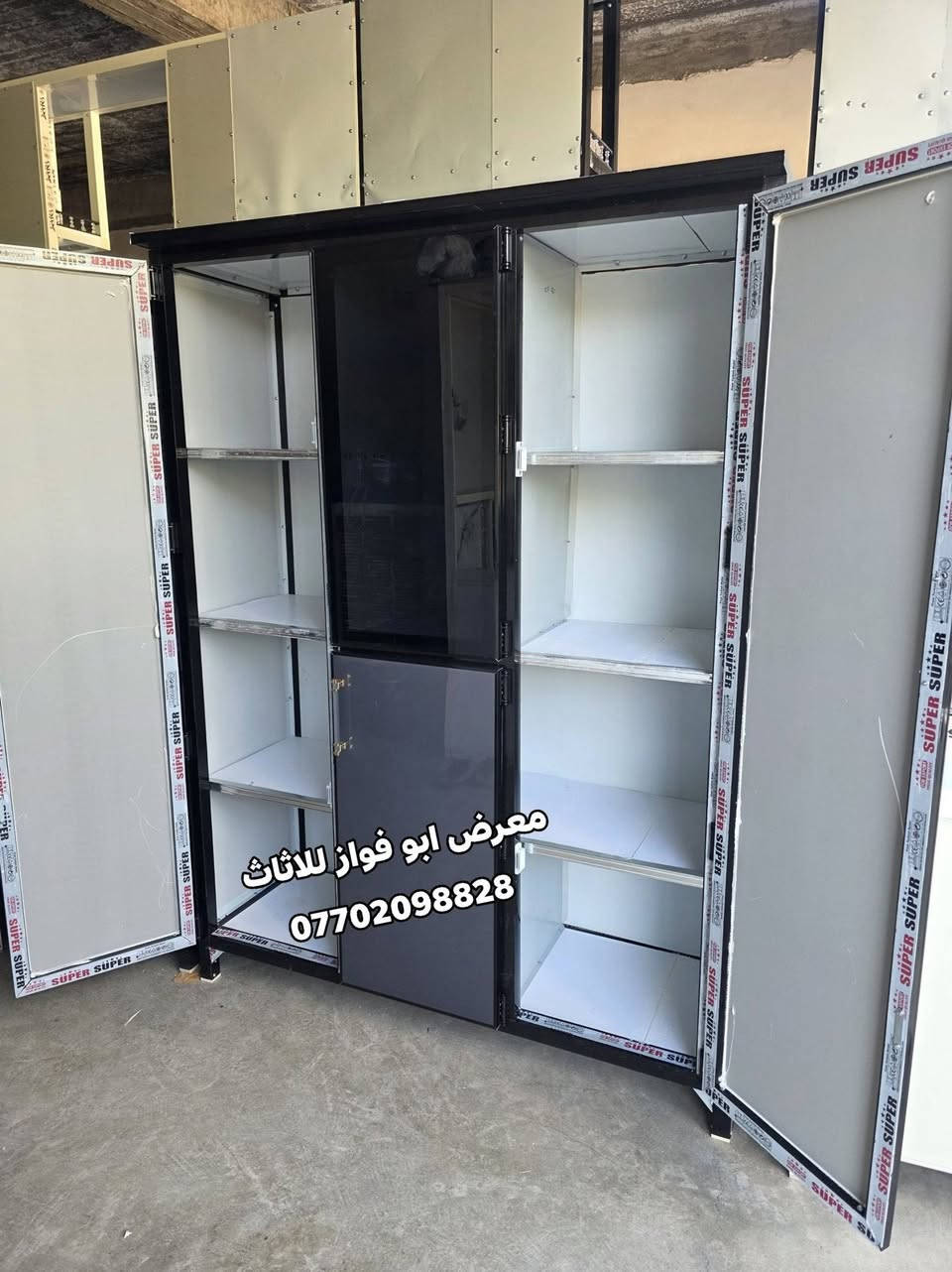 👈معرض ابو فواز للاثاث المنزلي الجمله والمفرد👉
كنتور انمنيوم شغل احطاطه 3 باب شغل درجه اولى 
الطول مترين و العرض 150سم العمق 50 سم بسعار مناسبه 

#ملاحضه_متوفر_جمله_لصحاب_المحلات 

العنوان تكريت شارع الزهور مقابل كليه تربيه البنات مجاور الناصر مول
*********** اتصال
***********اتصال
***********واتساب فقط
