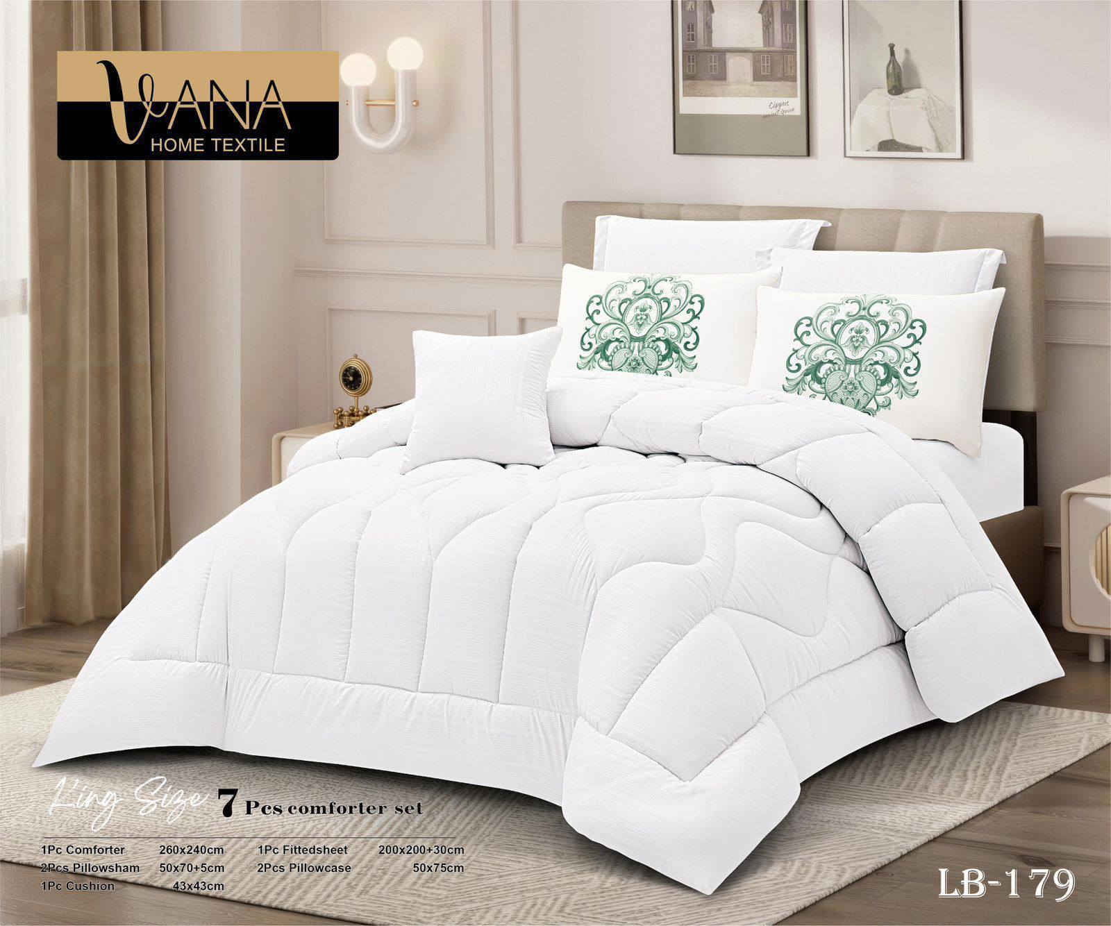 لحاف نفرين  ابيض فندقي يتكون من 7قطع سعر 55 الف 
جرجف نفرين 
وجه مخده 4قطع 
وجه كوشه


**إذا كنت صاحب هذا الإعلان وتريد حذفه لأي سبب، رجاءا أرسل رسالة إلى الدعم الفني**