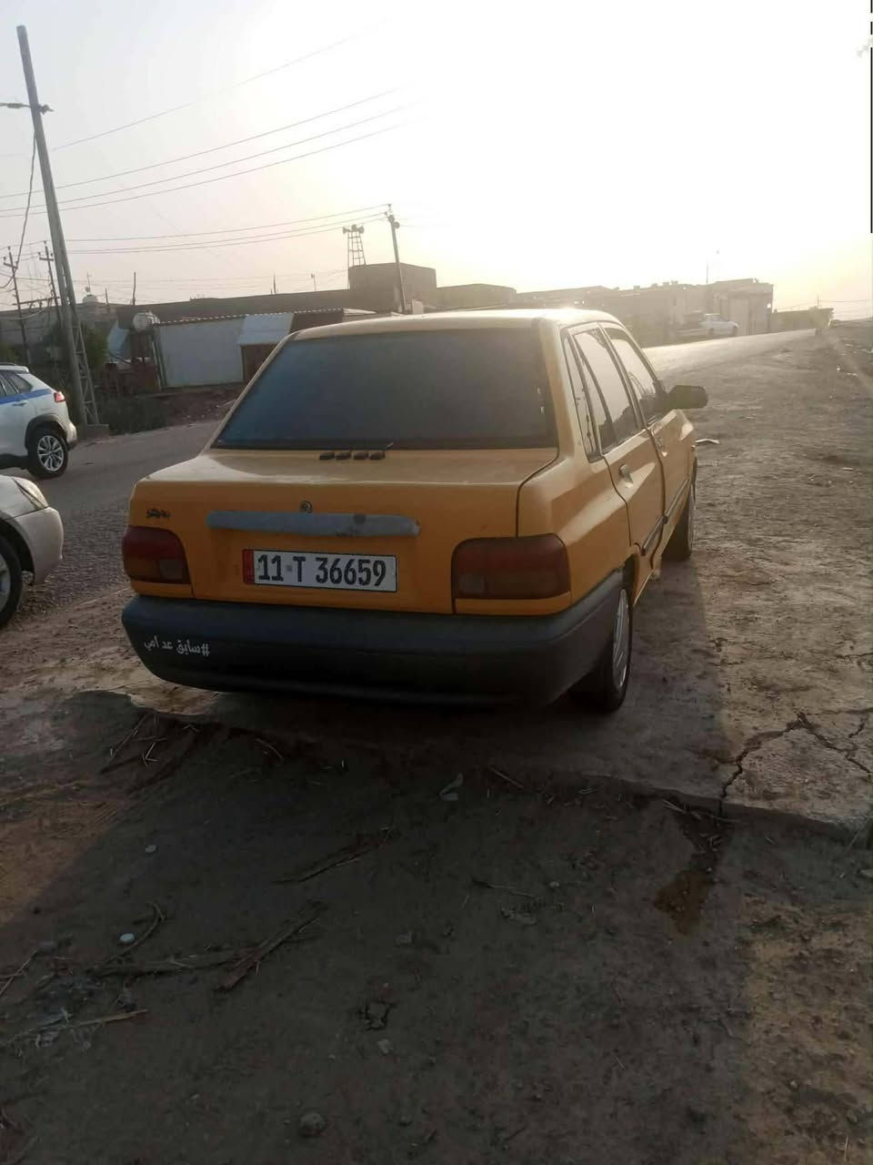 سايبه البيع مكفوله من التبديل والصبغ عده طخه بل دوسه وبيها خياسات قليل شواصي كفاله تبريد شغال مكينه بيهه تنقيص تخم تاير حداديه نضيفه رقم بغداد باسمي مكاني دغاره ب22وبي مجال شراي يجي ويدلل شراي يتصل ***********
