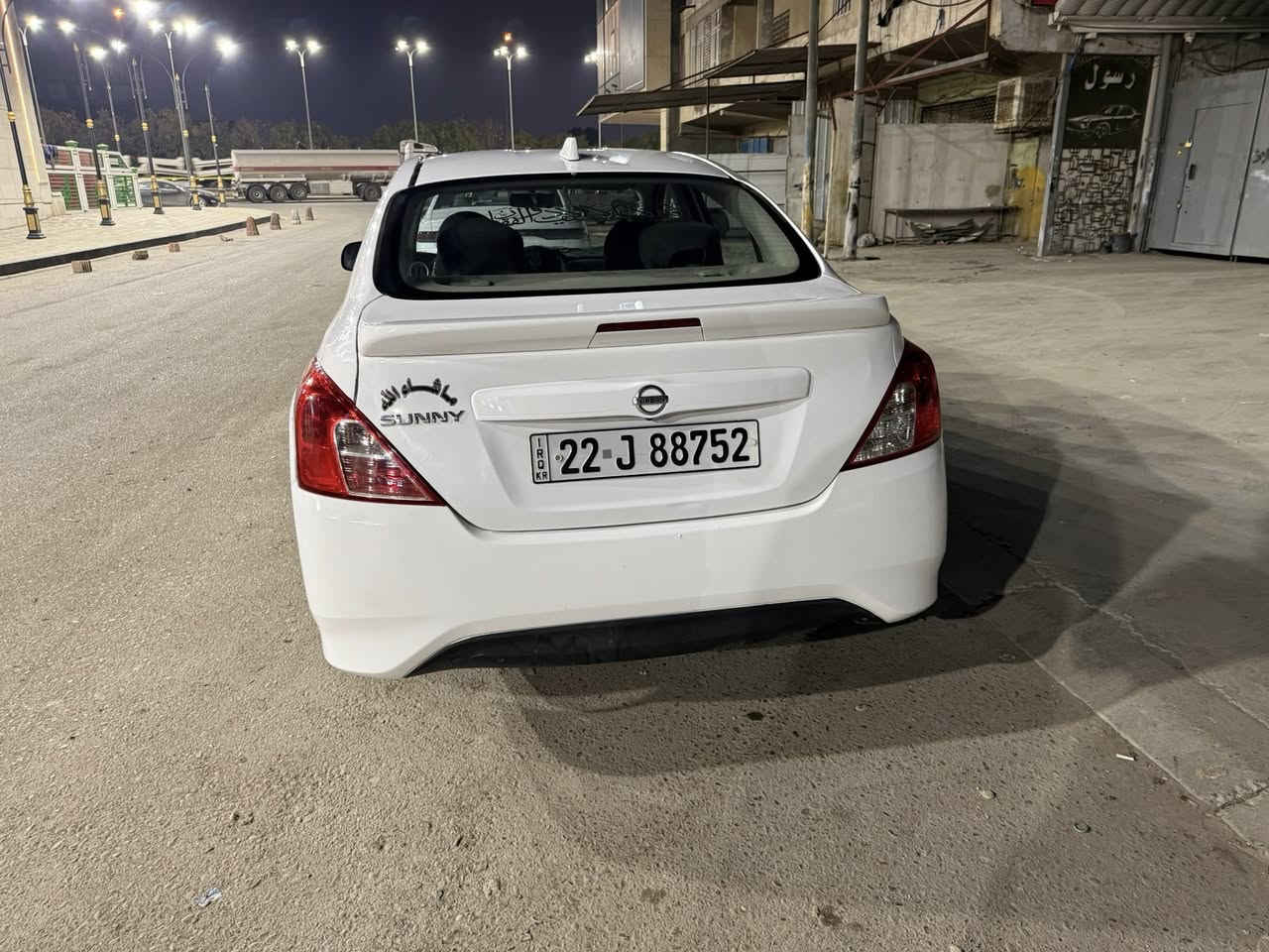 السلام عليكم نيسان سني هندي موديل 2024 #للبيع سيارة رقم اربيل ماشية 36 بيهة صبغ بل جاملغ الخلفي فقط وبارد كد شبر باب الامامي سيارة جاهزة من كلشي سيارة شاشة وكاميرا وسستم سماعات مكان السيارة بغداد الزعفرانية 
السعر 118 وبيها مجال للشراي 
واتساب ***********
