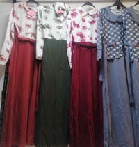 فستان نسائي • درزن مشكل • مع حزام