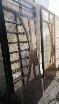 بيبان حديد • ٩٥×٢٠٨سم • بغداد الدولعي