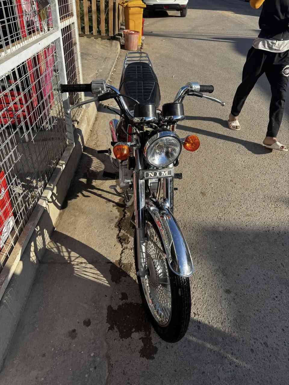 يا الله السلام عليكم دراجه أيراني للبيع كفاله عامه محركه وكشر العنوان بغداد سبع اقصور للستفسار ***********
