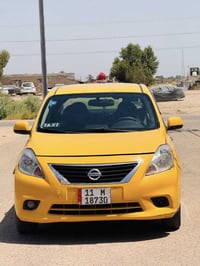 نيسان سني  2013ياباني اصل كير ومحرك وحدادية كفالة تخم تاير جديد مال جن...