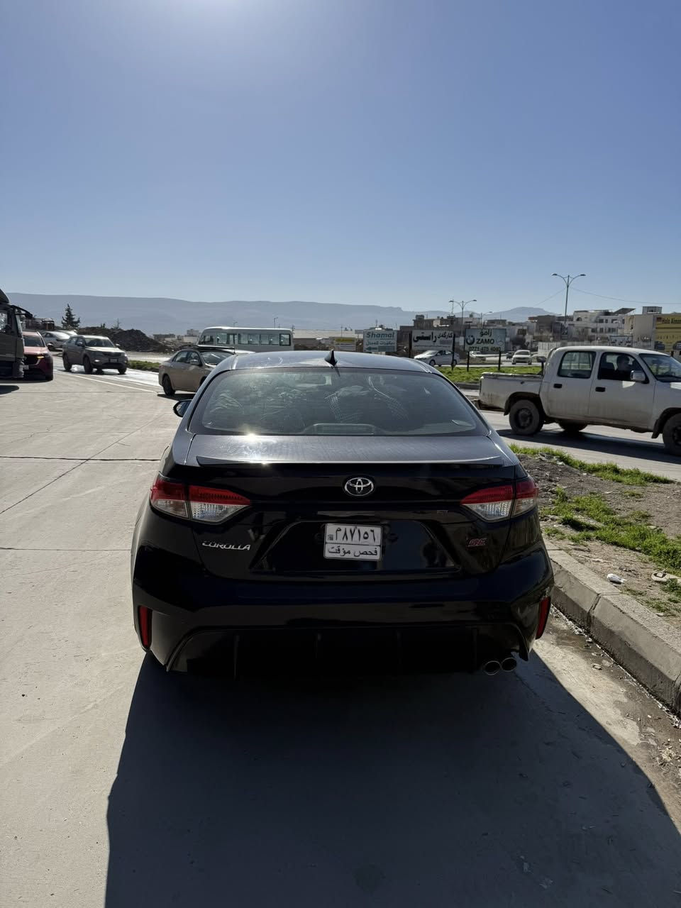 كورلا موديل 2023 وراد امريكي مواصفات ال Se بدون رقم حادث جاملغ ايسر وجزء من البنيد وشويه بارد ب الباب صفحة السكن ماشيه 22 مايل ورقم الشاصي مرفق مع الصور 
المكان صلاح الدين 
الرقم ***********
السعر 125 وبيه مجال السعر قابل لتفاوض
