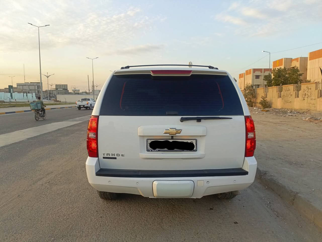 يالله للبيع تاهو فول LTZ مديل 2008 ادوات
كفاله عامه من الكص وسرقه ولعشائر 
كفاله عامه من قطره الصبغ
متومه طبق الاصل اربيل
كفاله مكينه كير حداده تبريد تخم تاير كله جاهز 
شاشه كبيره السياره جديده معنه الكلمه
العنوان البصره
هاتف ***********
السعر 100 مجال قليل
