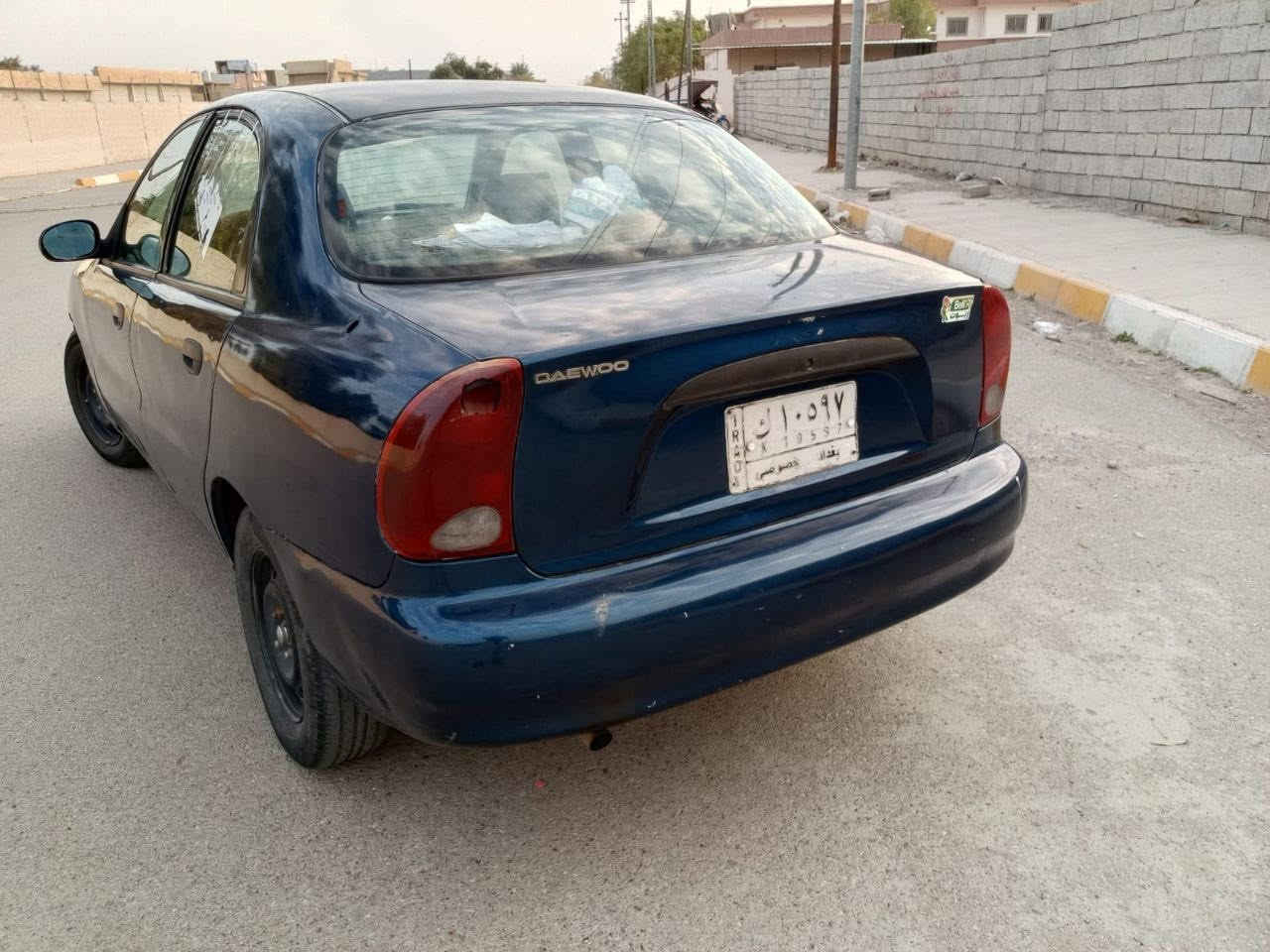 السلام عليكم 
دايو لانوس 2001 سنوية سقطت بشهر 5 رقم بغداد مشروع وطني 
كوبون بانزين صدر طخم تايرات كامل 
مصبوغة جمالية
السعر 32 وبيها مجال 
المكان كركوك 
للتواصل ***********
