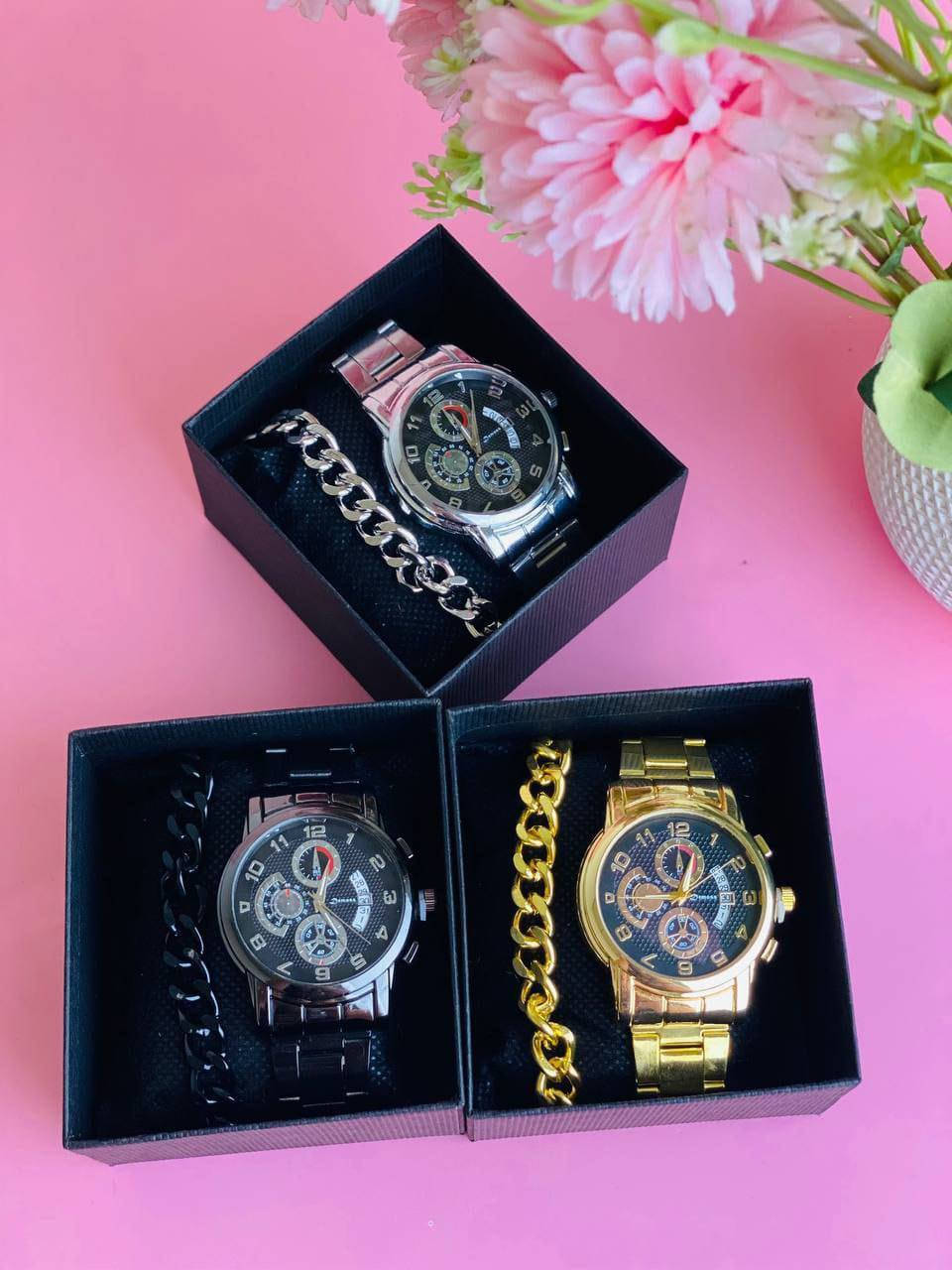 لأنكم تستحقون الأفضل وفرناها من جديد 💃💃💃
بوكس شي ان وصل 💃😍 
الأختلاف والتميز شعارنا✌️
أناقة الرجل تبدأ من يده💋

🖤بوكس ساعة رجالي🖤ماركة SHEIN 
لأنكم تستحقون كل شي مميز وفرنا لكم أجمل بكج مميز رجالي من ماركة شي آن SHEIN 🖤

🎁 البوكس مكون من :
ساعة مع سوار مع علبة محكمة ✔️✔️

مواصفات الساعة
✅ماكنة أصلية كوالتي عالي جدآآ 💯
✅مقاومة للماء 
✅مقاومة للخدش
✅لون ثابت
✅ علبة محكمة
✅طلاء ثابت , ضد الصدأ
✅تحتوي على تاريخ
يصلح هدية لأقرب مخلوق على قلبج 💋
توفرت ب٣ آلوان 🖤💛🩶

سعر البوكس ساعة + سوار  ١٥ الف 
 🚘يوجد خدمة توصيل لجميع محافظات العراق ٥ الاف🚘


**إذا كنت صاحب هذا الإعلان وتريد حذفه لأي سبب، رجاءا أرسل رسالة إلى الدعم الفني**