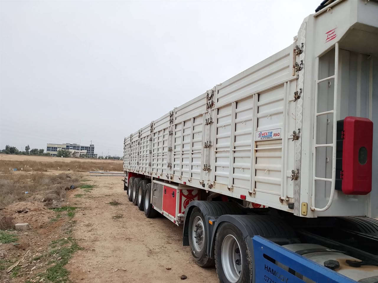 تريله عراق 25شهر 1تخم تاير ويل كروم مشتعله العربانه شهرين  السعر 225شدتين التفاصيل اتصل على الرقم ***********
