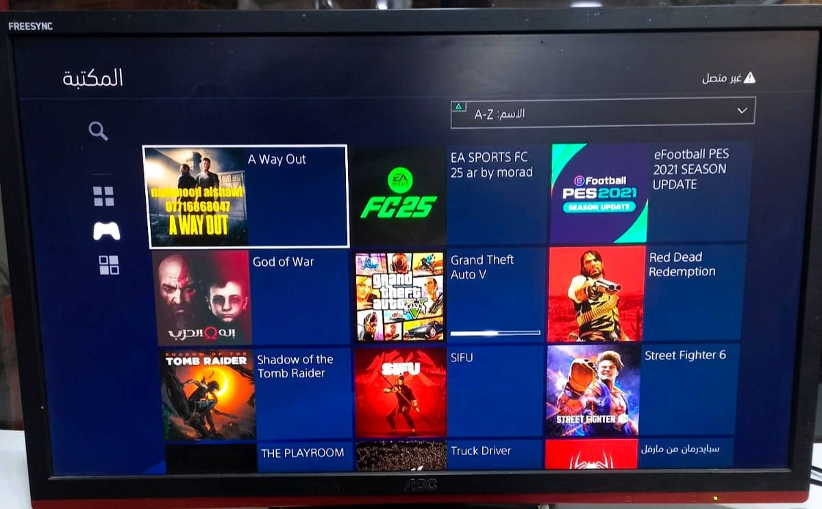 بلي٤ برو مهكر ذاكرةواحد تيرا جهاز جديد بالة مامفتوح ولا مصلح شرط فحص كامل محلقاتة مع جوستك عدد٢و لعبة٢٢ بسعر مناسب موجود توصيل


**إذا كنت صاحب هذا الإعلان وتريد حذفه لأي سبب، رجاءا أرسل رسالة إلى الدعم الفني**