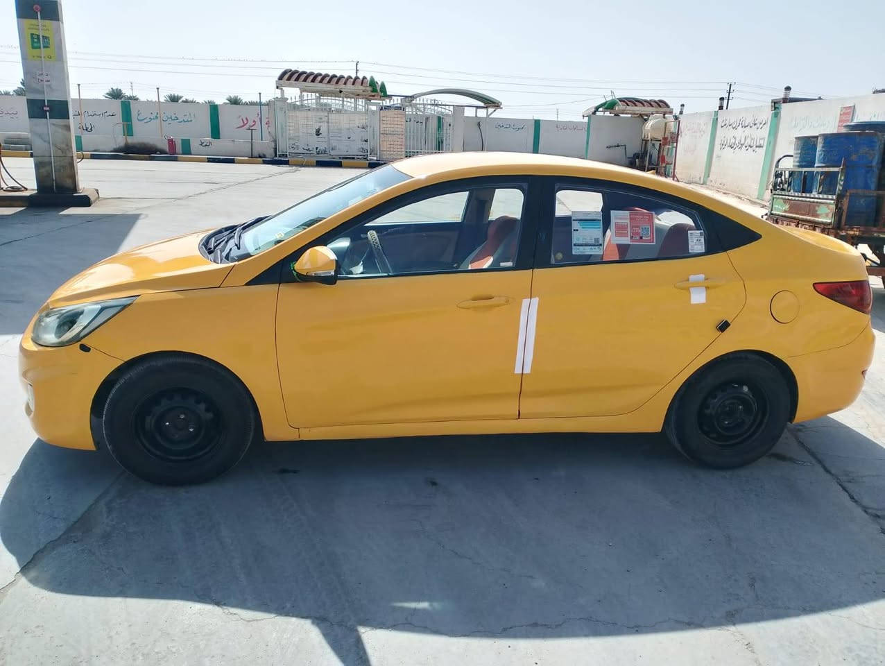 *********** اكسنت خليجي ٢٠١٢ مكفوله مكينه ١٦٠٠ تخم تاير حداديه تبريد شغال خط وبحث مصفر رقم واسط سنوية لل ٣٠ سيارة جاهزه من اي شي المكان الديوانيه قضاء عفك سعر 79 وبيه مجال
