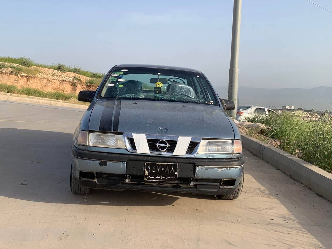 ئۆپڵ ڤیکترا بۆ فرۆشتن
مۆدێڵ ١٩٨٩ 
ئاڕمی پلاستیکی هەولێر ئاڕمو ئەوەلیات بەشەرت 
گێڕومەکینەی بەشەرت
سەیارەکە هیدەستی خۆمانە زۆر توندوتۆڵە 
کارەبای بەشەرت
نرخ ١٨ گەڵا 
*********** السليمانية, العراق
