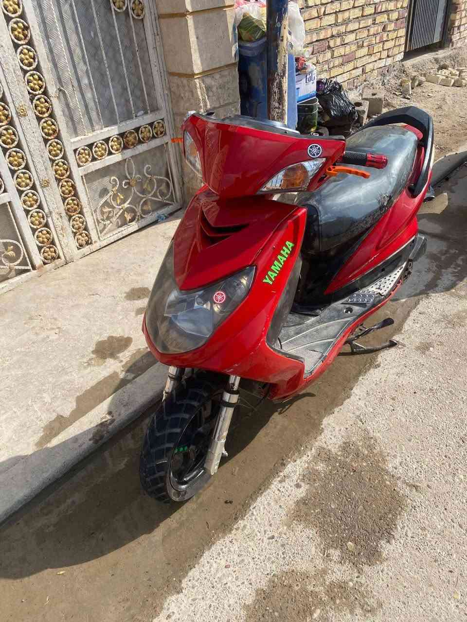 سلام عليكم دراجه سكنس لبيع بيهه فقط ولفات جيب فيتر وتعال سعر 350الف بغداد شعب حي البساتين رقم ***********
