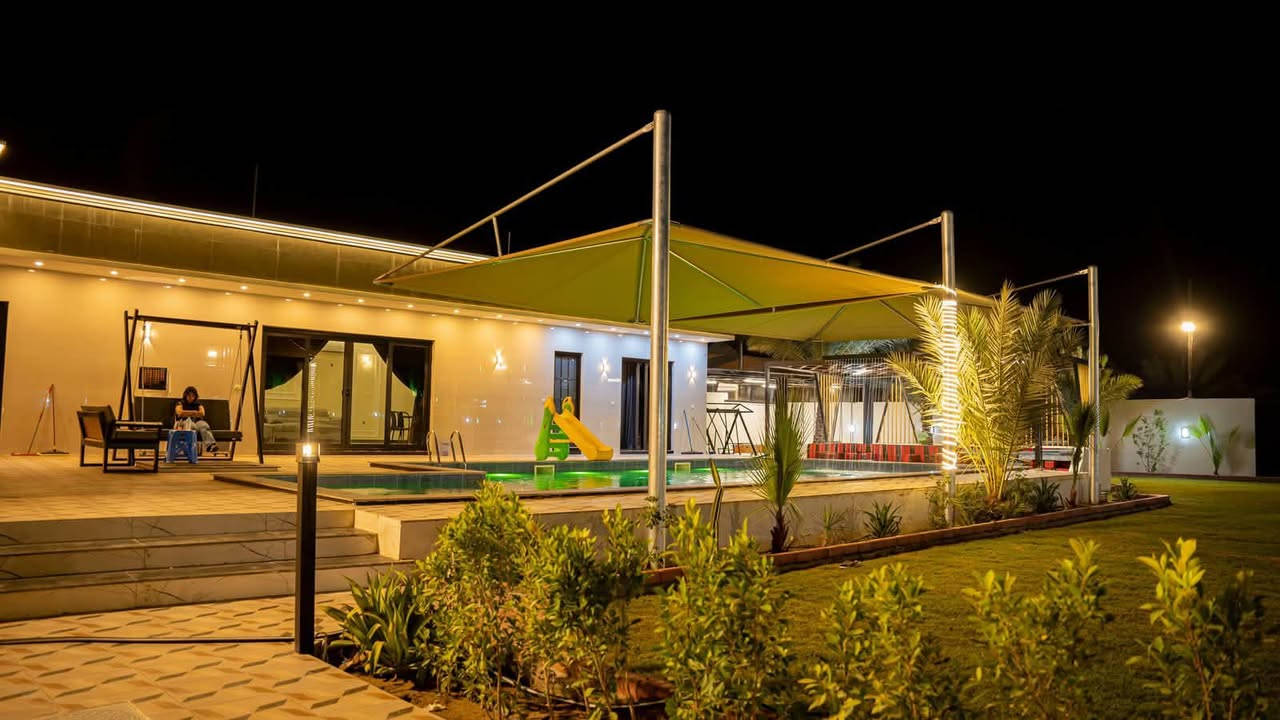 مزرعة للإيجار اليومي 🏡🌳
📍 الموقع: بغداد –ابو غريب

✔️ أجواء هادئة ومناسبة للعوائل

✔️ مساحة واسعة وخدمات متوفرة

✔️ مثالية للراحة والونسة

📌 للحجز والاستفسار يرجى الاتصال أو المراسلة على واتساب: 

 📞 ***********

 موثق في تطبيق اجرلي لسياحة المزارع في العراق 🇮🇶
