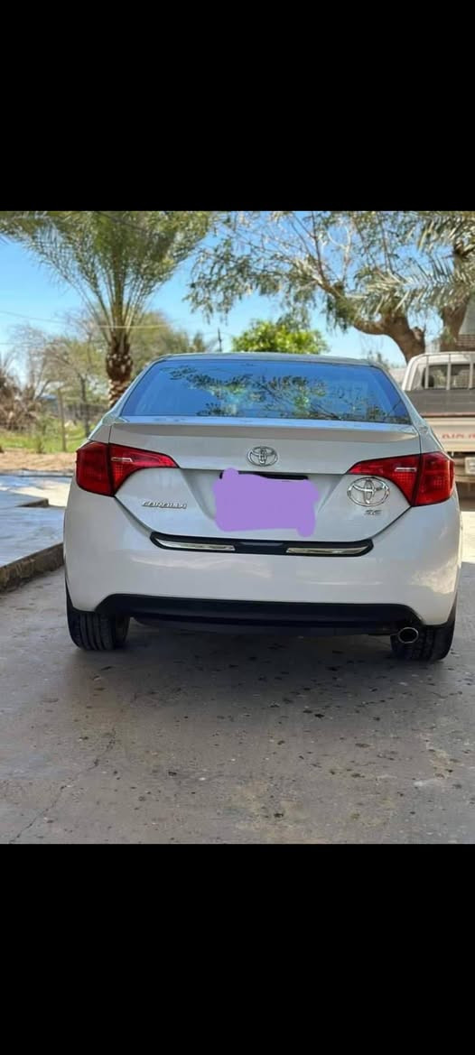 السلام عليكم سياره كورلا 
موديل 2017
اللون ابيض 
مواصفات Se
رقم سليمانيه بسمي تحويل ثاني يوم 
الضرر جاملغ وبنيد 
السعر 135 وبيها مجال 
التواصل ع الرقم ***********
