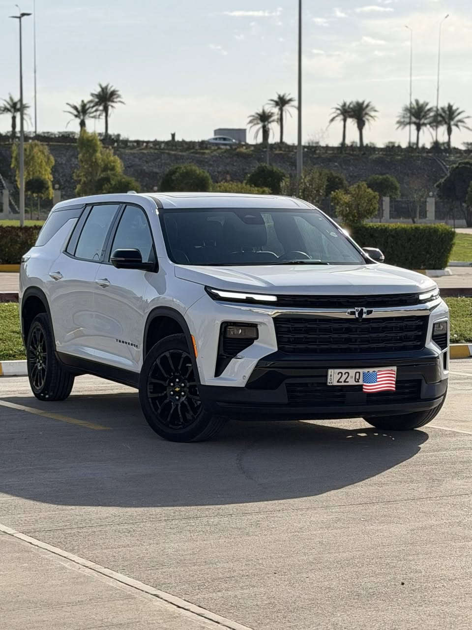 ترافس
موديل: ٢٠٢٤
ماشية: ٢٢ الف كم
قطعة  تين سبوغ
فول مواصفات بدون دبل اكسل
سعر: ٣٤٠ ورقة
رقم: اربيل
*********** 

1GNERLKS3RJ188667
