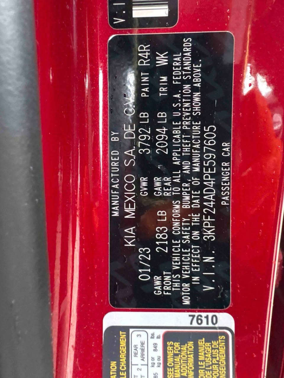 كيا فورتي 2023 رقم ذي قار معوقين 
بجم سليم ايرباك سليم ضربة امريكا  تبديل قبق الجنطه فقط
مكان السياره ناصريه حي اور 
للاستفسار الاتصال على الرقم 
‏‪0780 046 2228‬‏ موجود واتساب ناصرية, ذي قار
