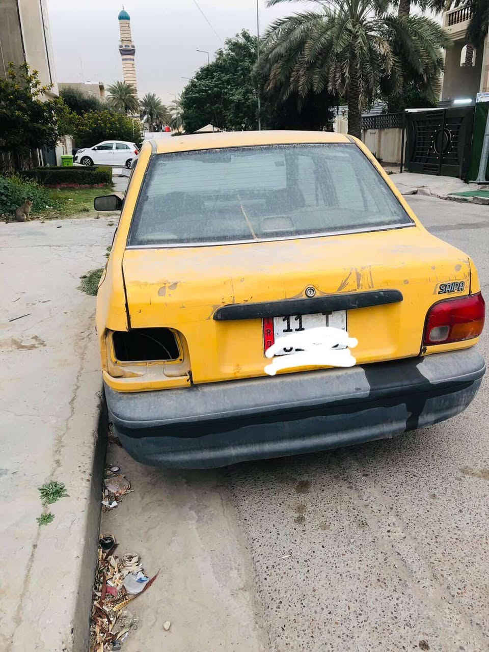 السلام عليكم عندي سايبا لبيع رقم بغداد بسمي تحويل مباشر السنوية لحد ٢٨ رقم نكليزي محرك نضيف ضفيرجديدة وكيره جديدة شوصي نضيفة السيارة موديل ٢٠٠٨ يراد شوية شغال لسيارة درايم شفتات وبطارية ويساوي البريك مزداة هم يحتاج السعر ١٧ مكان السيارة بغداد اليرموك ***********
