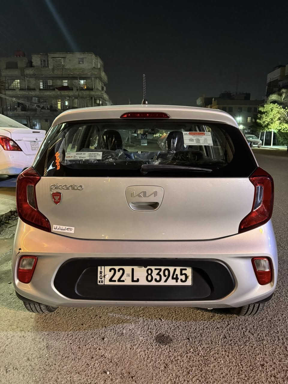 السلام عليكم
 
للبـيـع

 كيا بيكانتو 2023 خليجي  

كفالة عامة ماشية 15 الف كيلو فقط رقم اربيل الجديد 

مواصفات 

محرك DOCH المرغوب 4 سلندر   

تحكم ستيرن جهتين  

4 جام كهرباء 

بلوجكتر امامي

شاشة 

كامرة دوارة 

لد نهاري

ويل كب 

مانع انزلاق

 حساس اطارات

مري شفط

مري كهرباء 

سويج عدد 2 

‏AUX و USB

 بلوتوث وحاكية تليفون   

للاستفسار : ***********

