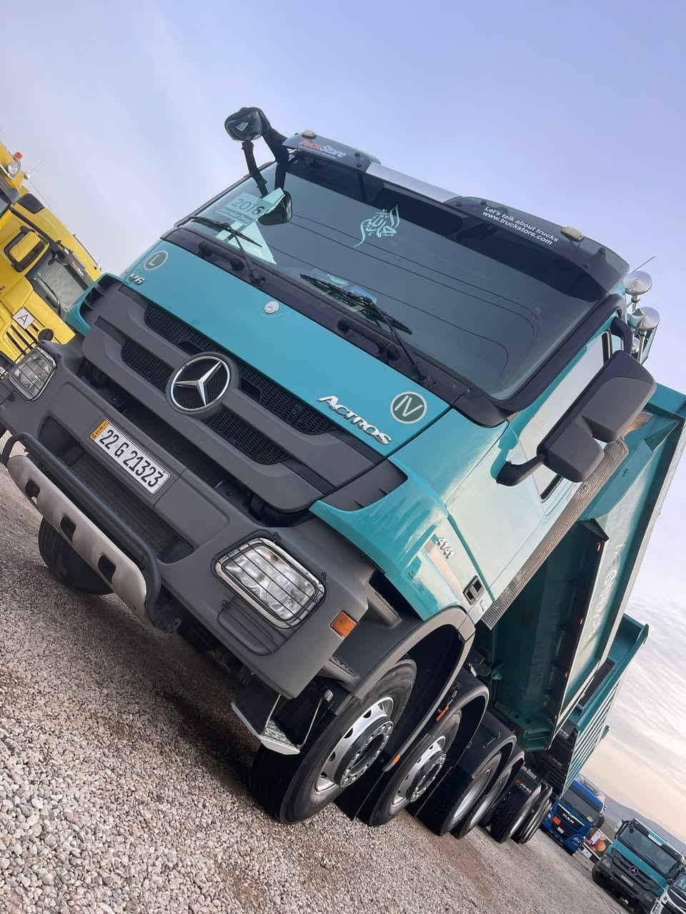 Actros. 4141. 2016. ألمانيا سيارة مقفول من عنوان السليمانية.  ***********
