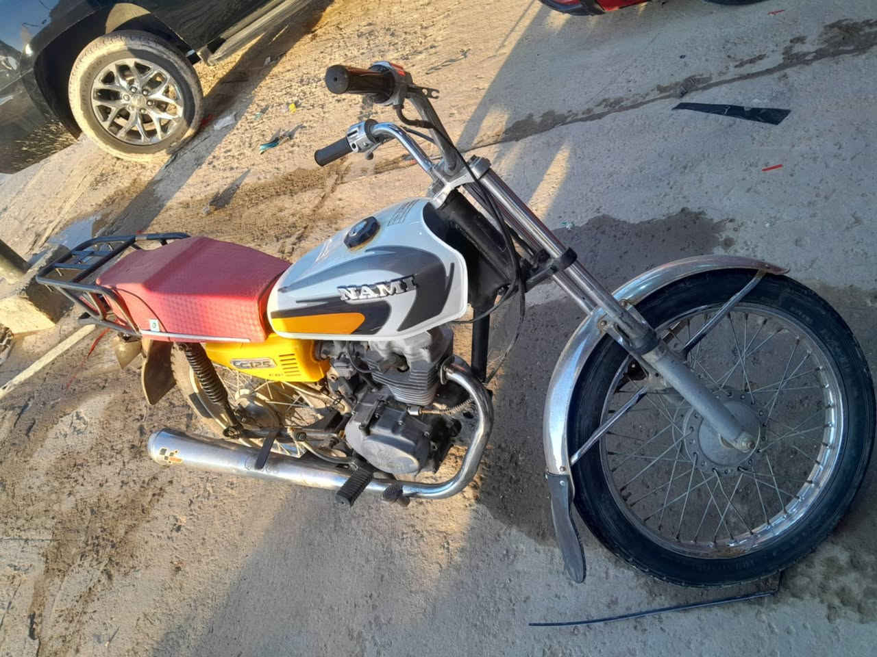 سلام عليكم اربعه كير كلك ارشه اصلي نقص عينه ولايت كامله الدراجه حلوه مكينه نضيفه ولله يشهد حاطيه بل بيت يعني مامحتاجيها سعر 300وبيها مجال للطيبين


**إذا كنت صاحب هذا الإعلان وتريد حذفه لأي سبب، رجاءا أرسل رسالة إلى الدعم الفني**