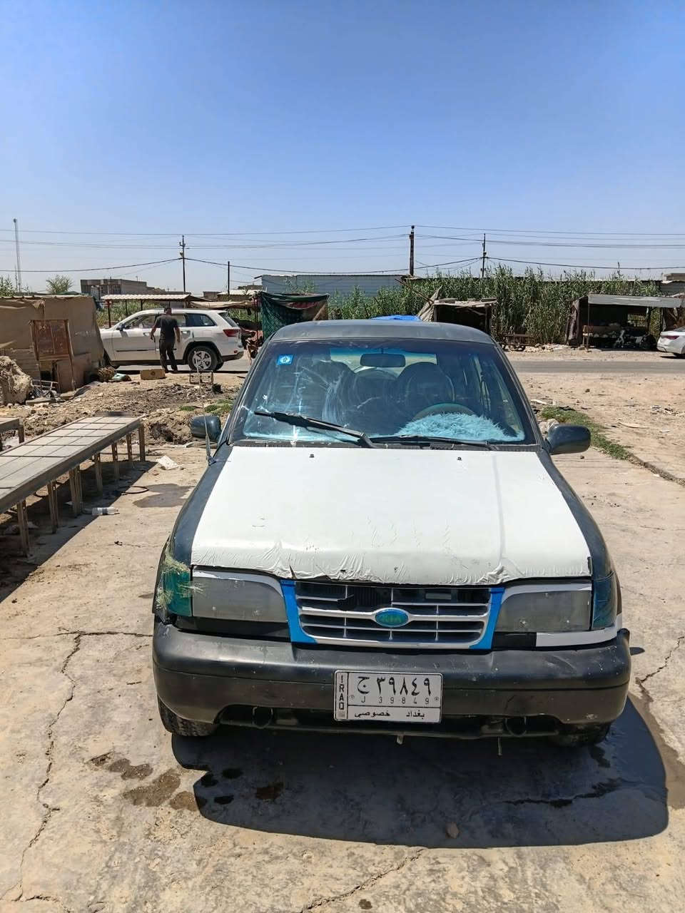 *********** كيا سبورتج موديل 1995
 سنويه ال 2027
محرك وكير جديد كير عادي محرك تواي 
صردها نضيف كهربائيات كلها شغاله سعرها 24@ورقه بيها مجال مكاني ديالى قضاء المقدادية شرط التحويل
